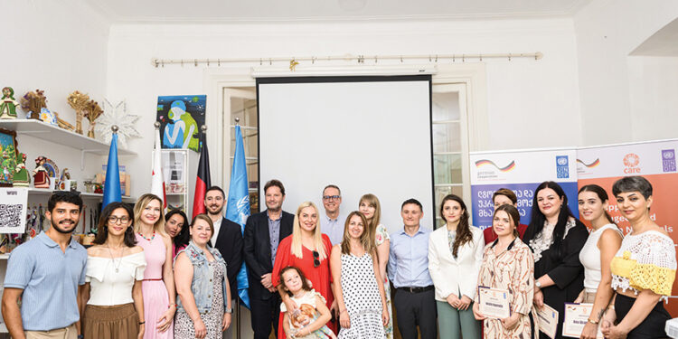 Program participants. Photo by Gela Bedianashvili/ UNDP