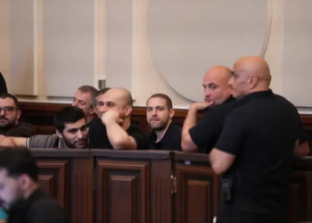 Court hears testimony in group violence case against protesters