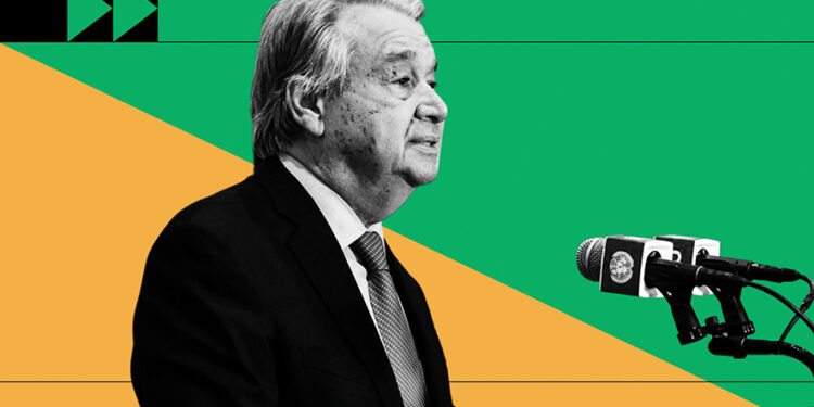 António Guterres, Secretary-General of the United Nations