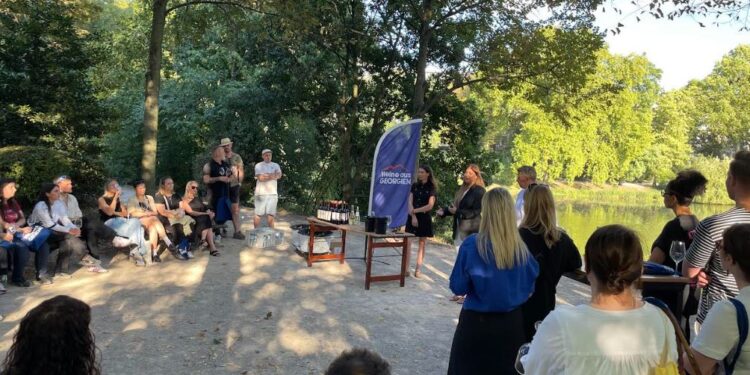 Georgian wine showcased in Düsseldorf