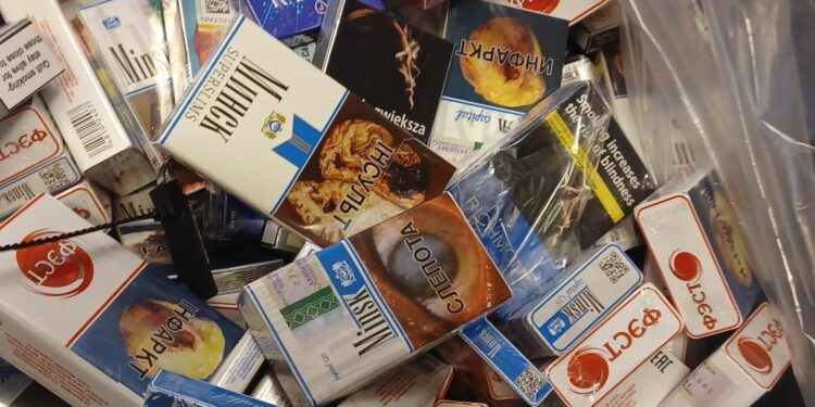 36,000 boxes of illegal cigarettes seized in Georgia