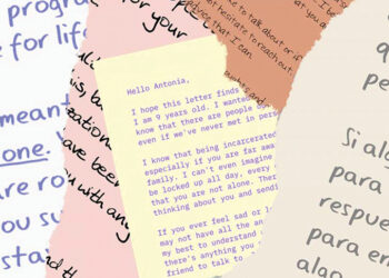 Letters to prisoners. Source: innocenceproject