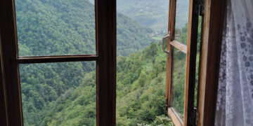 View of Machakhela Gorge
