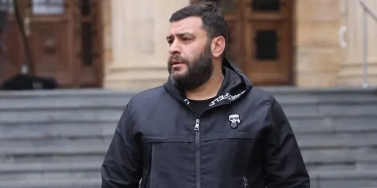 UNM member Lasha Tsanava placed in pre-trial detention