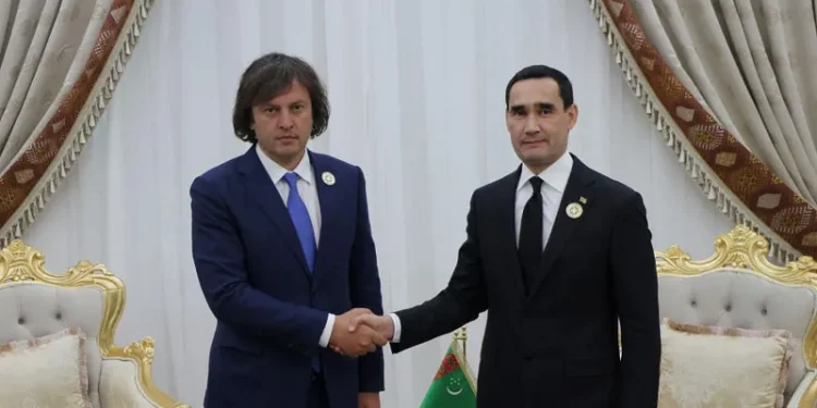 Georgian PM meets Turkmen President, highlights energy cooperation and regional stability