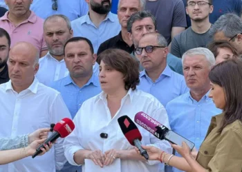 Eight opposition parties announce rally in Tbilisi on September 13