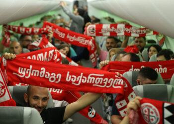 Two subsidized flights carry fans to Riga for EuroBasket quarterfinal