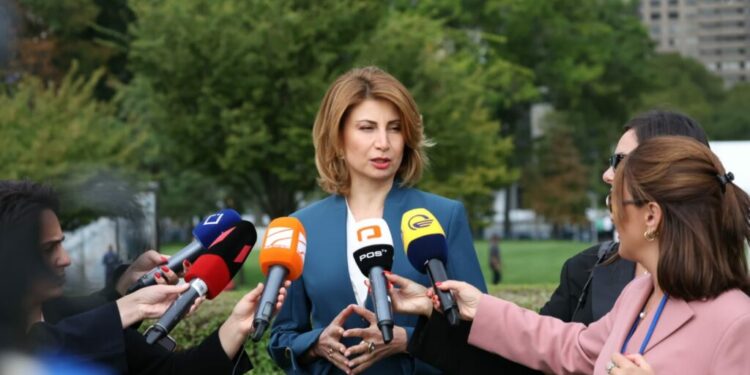Georgian President meets Trump at official UN reception in New York