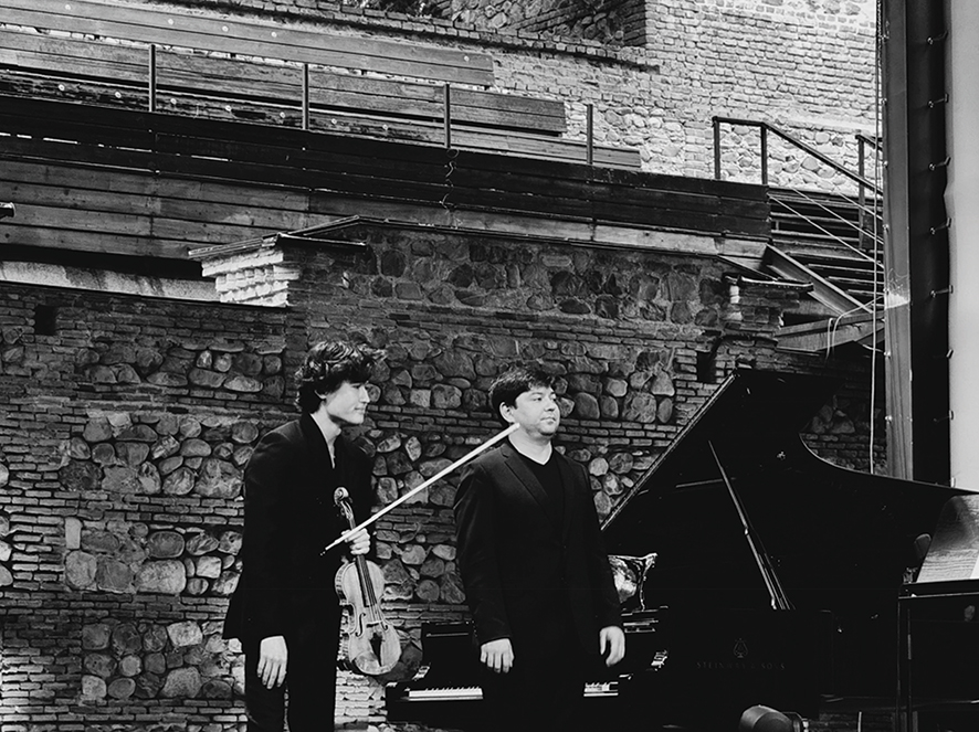 Behzod Abduraimov, Daniel Lozakovich. Photo by the author