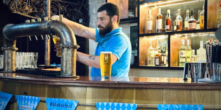 A new Löwenbräu pub is now open in Tbilisi