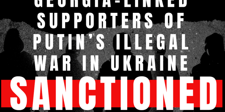 UK sanctions Georgia-linked supporters of Putin’s illegal war in Ukraine