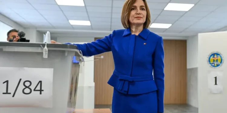 Moldova’s ruling party leads parliamentary elections with 50% of votes