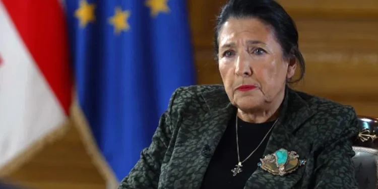 Salome Zurabishvili: Georgia faces change through elections or protests