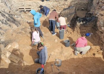 9th–10th century chainmail discovered at Rustavi fortress excavation