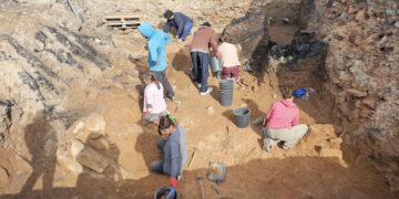 9th–10th century chainmail discovered at Rustavi fortress excavation