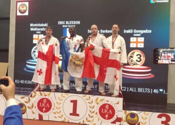 1 Gold, 2 silver, and 3 bronze — Georgian karate athletes excel at the 15th European Championship in Riga