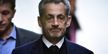 Nicolas Sarkozy becomes first former French president to serve prison time