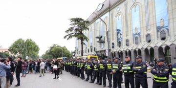 Police mobilized across Tbilisi ahead of planned October 4 rally