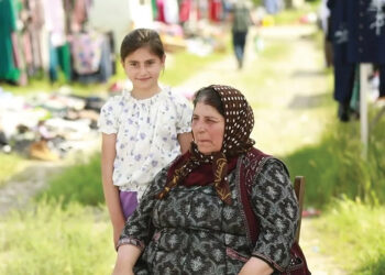 A grandmother and grandaughter in Yormughanlo village. Source: euneighbourseast