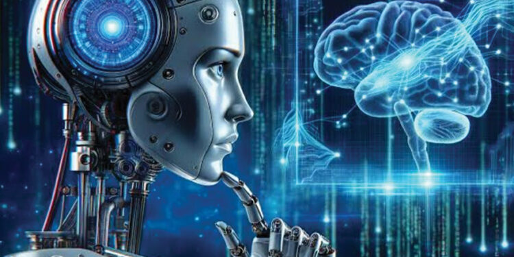 An AI robot. Image Source: Anil Thakur. FB.