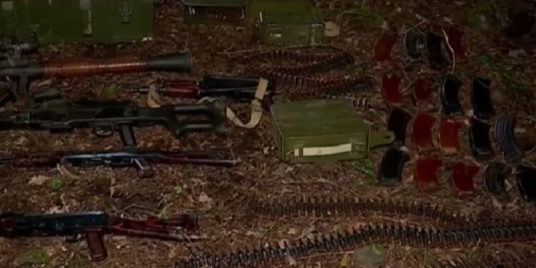 SSG: Large cache of weapons and explosives discovered, planned sabotage for October 4 prevented