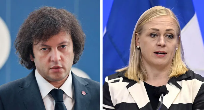 Finnish Media: Elina Valtonen canceled planned meeting with Georgia’s PM due to scheduling change