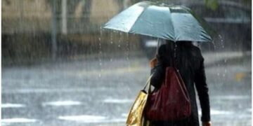 Environmental Agency warns of heavy rain and strong winds across Georgia on October 29