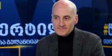 Financier Nikoloz Shurgaia arrested during protest in Tbilisi