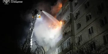 Russian drone strike on Sumy region injures 11, including 4 children