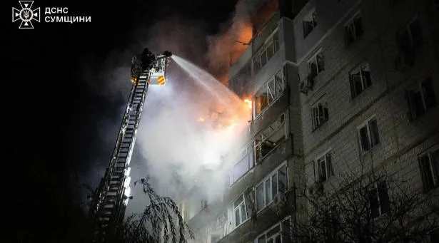 Russian drone strike on Sumy region injures 11, including 4 children