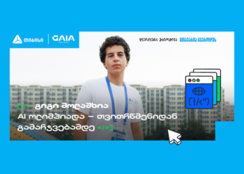 საქართველოს დებიუტი AI მსოფლიო ოლიმპიადაზე და გიგი მოლაშხიას განათლების ამბავი
