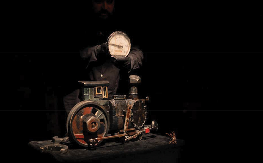 On set. Source: gabriadze.com