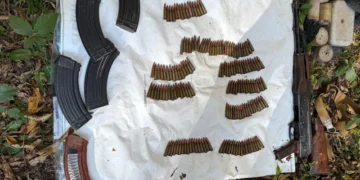 SSSG: Weapons cache linked to Chataev group discovered in Telavi forest