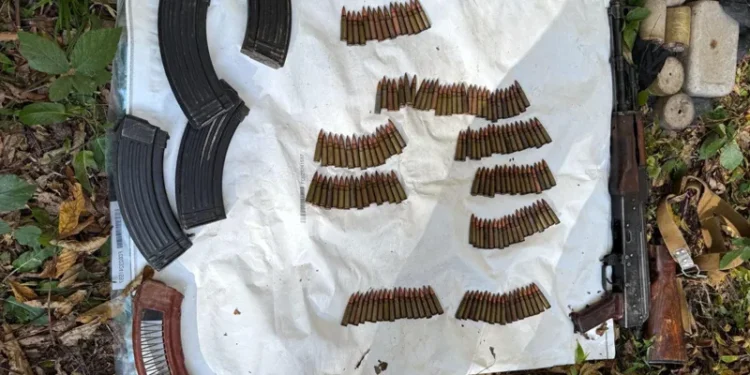 SSSG: Weapons cache linked to Chataev group discovered in Telavi forest