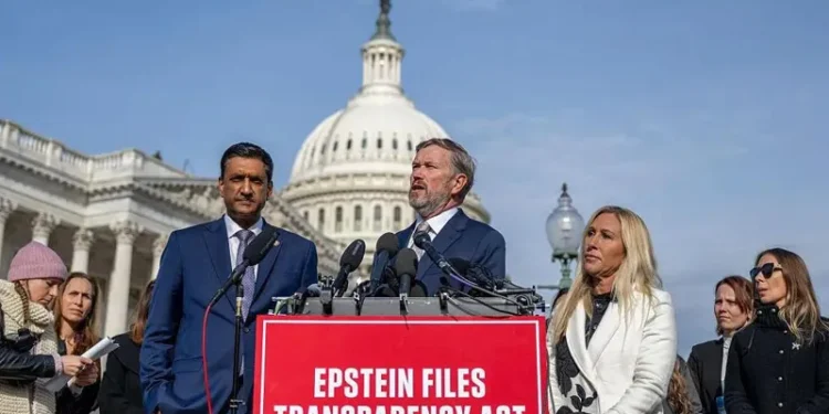 US Congress approves bill to release Jeffrey Epstein files