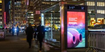 Georgian wine launches holiday outdoor advertising campaign in New York