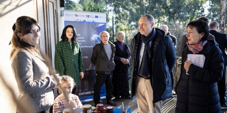 EU ambassador visits supported farmers in Samegrelo-Upper Svaneti