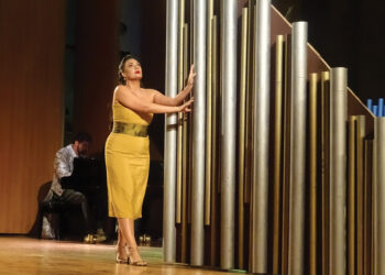 Irina Gachechiladze’s chamber opera Eva premiered at the Tbilisi State Conservatoire. Source: The artist