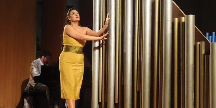 Irina Gachechiladze’s chamber opera Eva premiered at the Tbilisi State Conservatoire. Source: The artist