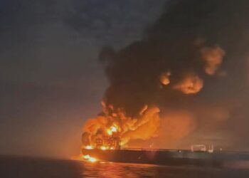 Ukraine conducts third sea-drone strike on Russian shadow fleet tanker in the Black Sea