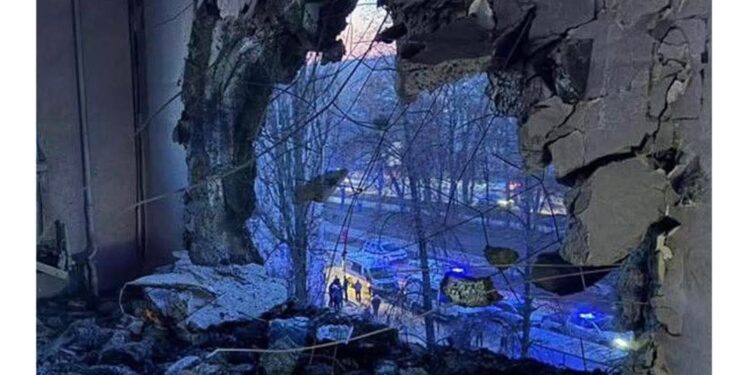 Russia and Ukraine exchange heavy drone strikes