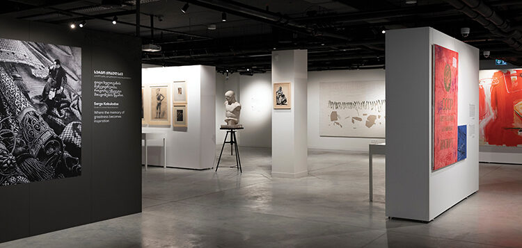 Interior view of Art Foundation Anagi (AFA). Photo courtesy of Giorgi Shengelia