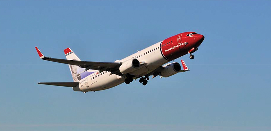 Norwegian Airlines. Source: Norwegian.com