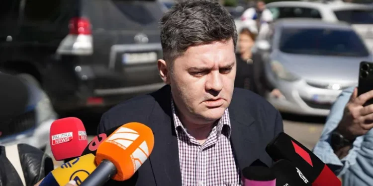 Former Defense Minister Bachana Akhalaia detained in connection with October 4 events