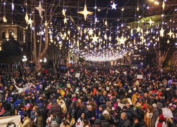 New Year rally 2025. Photo by Ezz Gaber