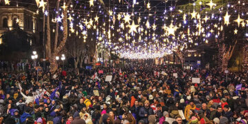 New Year rally 2025. Photo by Ezz Gaber