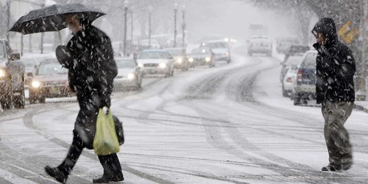 Scattered snowfall forecast across Georgia on January 13–14