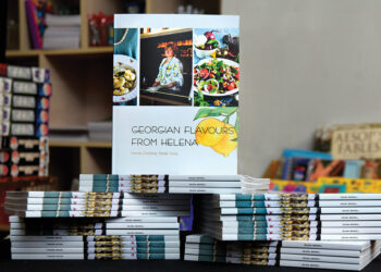 Georgian Flavours from Helena, on sale in Prospero's Book Shop, Tbilisi