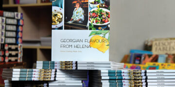 Georgian Flavours from Helena, on sale in Prospero's Book Shop, Tbilisi