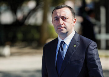 Former Georgian Prime Minister Irakli Garibashvili. Source: REUTERS/Juan Medina